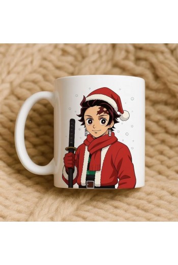 Anime Tanjiro Yılbaşı Kupa Bardak