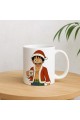One Piece Luffy Christmas Yılbaşı Kupası One Piece Luffy Christmas Yılbaşı Kupası