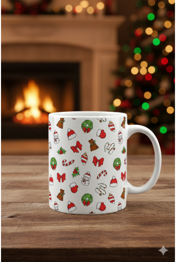 Christmas Symbols Mug