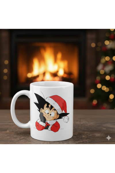 Dragon Ball Goku Christmas Mug Dragon Ball Goku Christmas Mug
