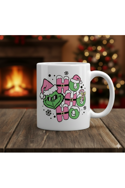 Grinch Hohoho Christmas Kupa Bardak Grinch Hohoho Christmas Kupa Bardak
