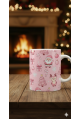 Merry Christmas Pink Mug Merry Christmas Pink Mug