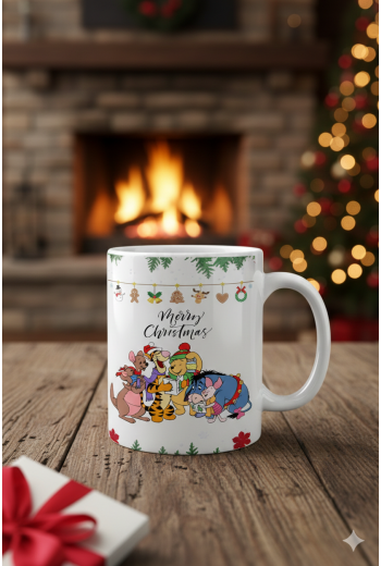 Winnie The Pooh Christmas Mug