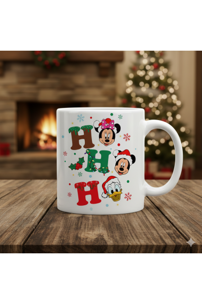 Mickey Minnie Hohoho Christmas Mug Mickey Minnie Hohoho Christmas Mug