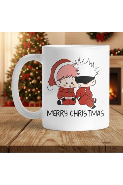 Anime Merry Christmas Yılbaşı Yeni Yıl Kupası