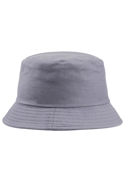 Gri Renk Bucket Şapka (Balıkçı Şapka)