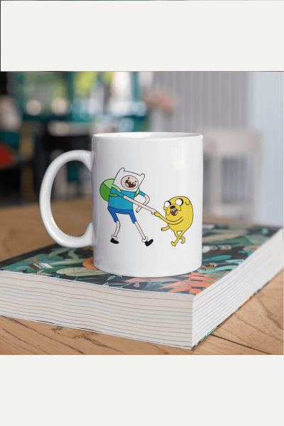 Adventure Time Finn Jake Kupa Bardak