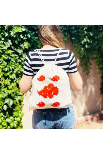 Anime Akatsuki Bulut Bez Sırt Çantası Anime Akatsuki Bulut Bez Sırt Çantası