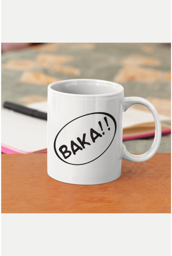 Anime Baka!! (Aptal) Kupa Bardak Anime Baka!! (Aptal) Kupa Bardak