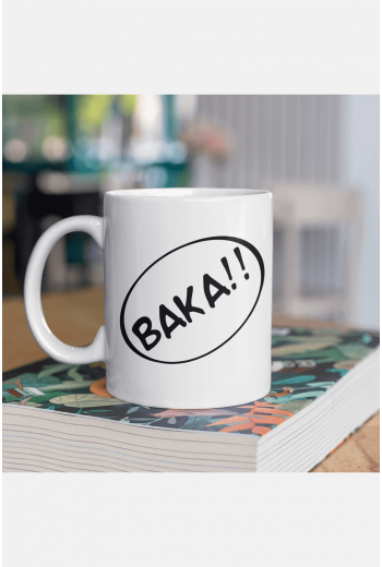 Anime Baka!! (Aptal) Kupa Bardak Anime Baka!! (Aptal) Kupa Bardak