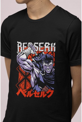 Anime Berserk Red Tişört Anime Berserk Red Tişört