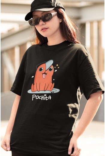 Anime Chainsaw Man Pochita Tişört Anime Chainsaw Man Pochita Tişört