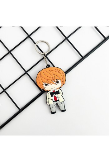 Anime Death Note Yagami Light Silikon Anahtarlık