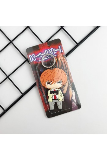 Anime Death Note Yagami Light Silikon Anahtarlık