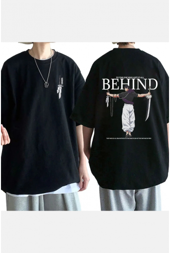 Anime Fushiguro Toji Behind T-shirt
