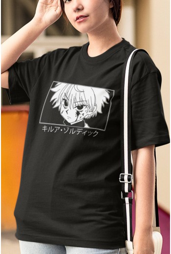 Anime Hunter x Hunter Killua Face Tişört