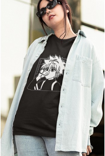 Anime Hunter x Hunter Killua Tişört Anime Hunter x Hunter Killua Tişört