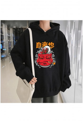 Anime Jiraiya Kapşonlu Sweatshirt Anime Jiraiya Kapşonlu Sweatshirt