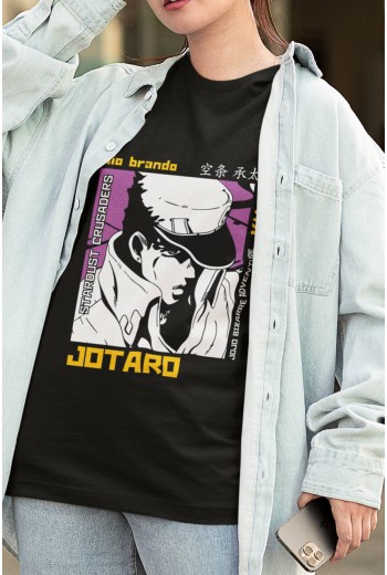 Anime Jotaro Kujo Tişört Anime Jotaro Kujo Tişört