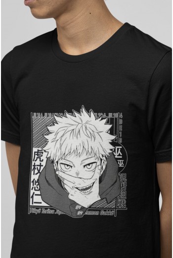 Anime Jujutsu Kaisen Itadori Sukuna Tişört Anime Jujutsu Kaisen Itadori Sukuna Tişört