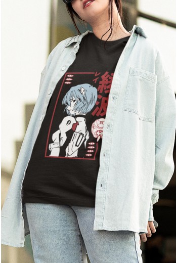 Anime Neon Genesis Evangelion Tişört Anime Neon Genesis Evangelion Tişört