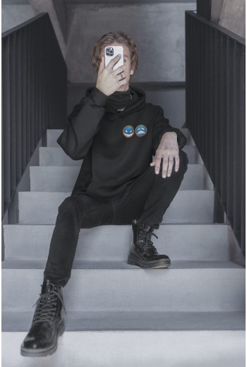 Anime One Piece Ace - Beyaz Sakal Ön - Arka Baskılı Kapşonlu Sweatshirt Anime One Piece Ace - Beyaz Sakal Ön - Arka Baskılı Kapşonlu Sweatshirt