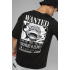 Anime One Piece Luffy Wanted Ön Arka Baskılı T-shirt