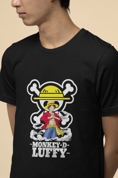 Anime One Piece Monkey D. Luffy Tişört