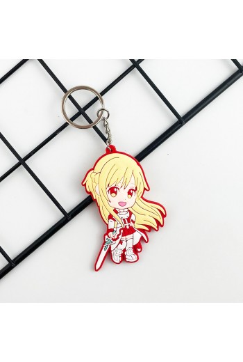 Anime Sword Art Online Asuna Silikon Anahtarlık Anime Sword Art Online Asuna Silikon Anahtarlık