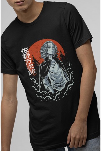 Anime Tokyo Revengers Mikey Tişört Anime Tokyo Revengers Mikey Tişört