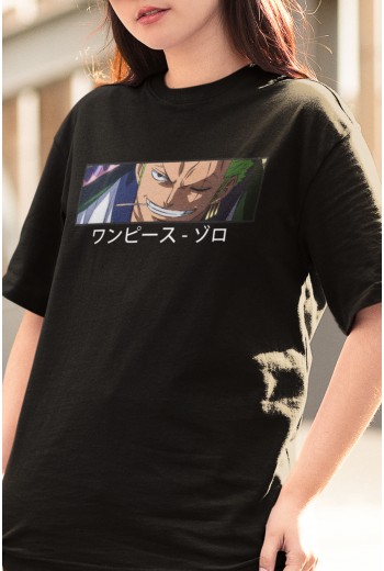 Anime Zoro Face Tişört