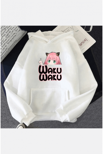 Anya Waku Waku Kapşonlu Sweatshirt