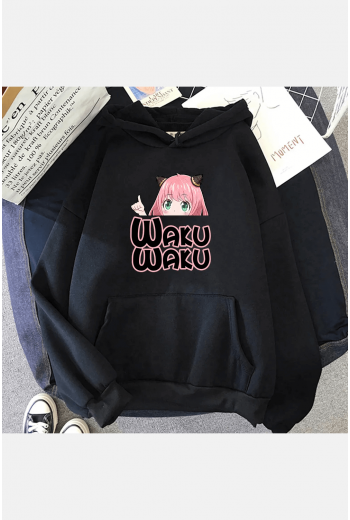 Anya Waku Waku Kapşonlu Sweatshirt