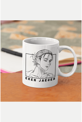 Attack on Titan Eren Jaeger Kupa Bardak