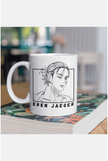 Attack on Titan Eren Jaeger Kupa Bardak
