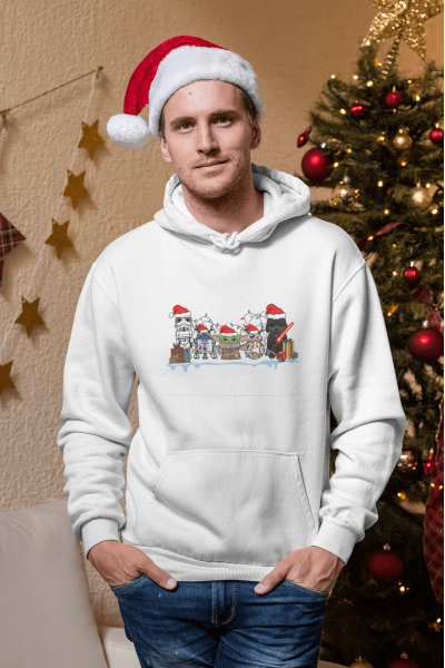 Star Wars Happy New Year Kapşonlu sweatshirt