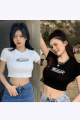 Bad Blood Yazılı Crop Top Bad Blood Yazılı Crop Top