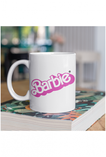 Barbie Baskılı Kupa Bardak Barbie Baskılı Kupa Bardak
