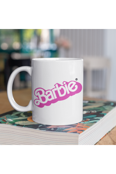 Barbie Baskılı Kupa Bardak Barbie Baskılı Kupa Bardak