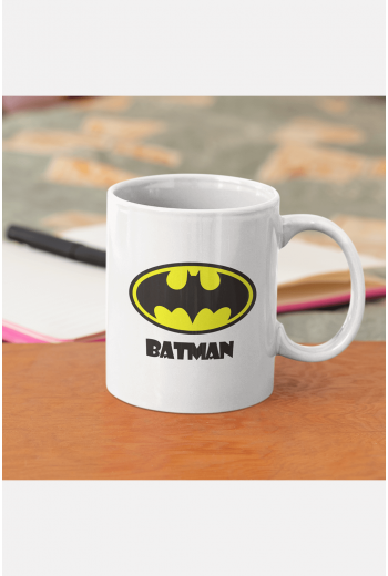 Batman Beyaz Kupa Batman Beyaz Kupa