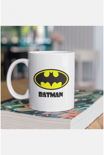 Batman Beyaz Kupa Batman Beyaz Kupa