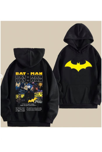 Batman Hoodie Siyah Sweatshirt