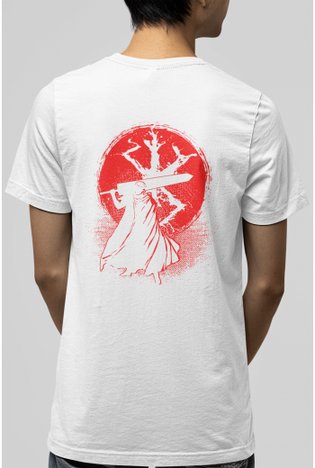 Berserk Sword Ön Arka Baskılı Tişört  Berserk Sword Ön Arka Baskılı Tişört