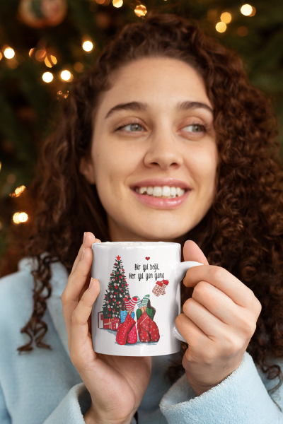 Yılbaşı Kupa Bardak BFF En İyi Arkadaşa Hediyelik Yeni Yıl Kupası Çift Taraflı Baskı Yılbaşı Kupa Bardak BFF En İyi Arkadaşa Hediyelik Yeni Yıl Kupası Çift Taraflı Baskı
