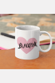 Black Pink Pembe Kalpli Kupa Bardak Black Pink Pembe Kalpli Kupa Bardak