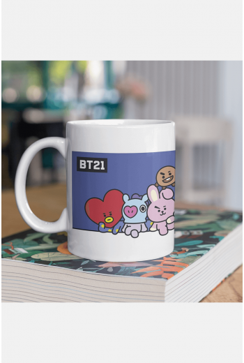 BT21 Beyaz Kupa BT21 Beyaz Kupa