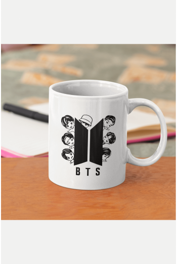 Bts Logo Kupa Bardak Bts Logo Kupa Bardak