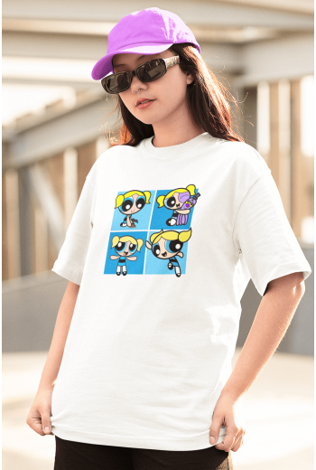 Bubbles Beyaz Tişört