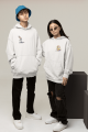 Bugs Bunny Sevgili/Çift/Arkadaşlık 2'li Kapşonlu Sweatshirt Seti