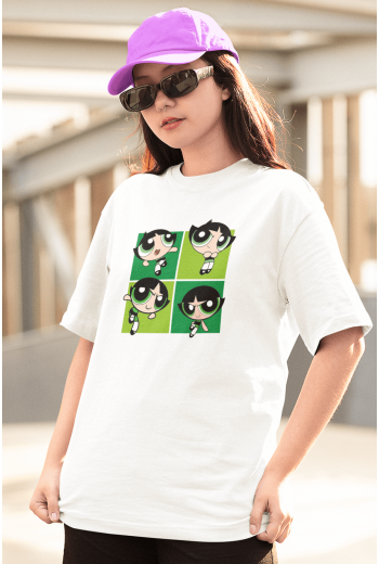 Buttercup Beyaz Tişört